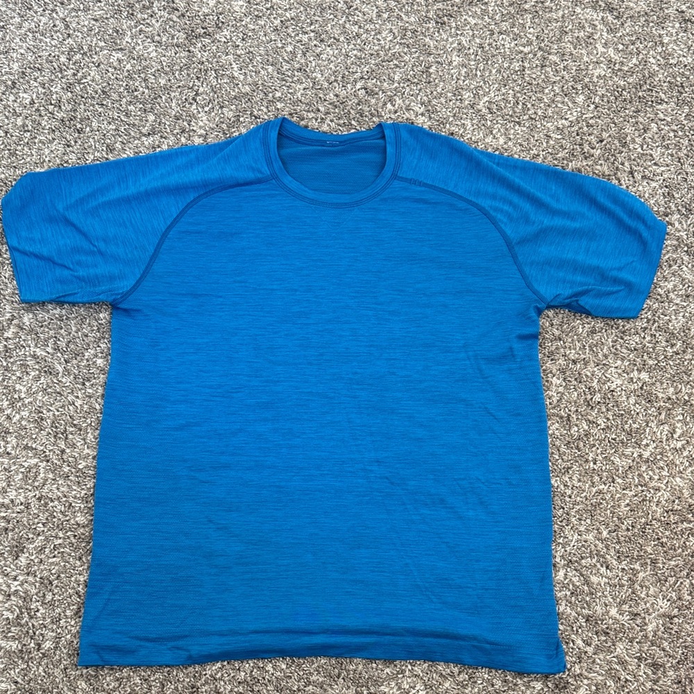 Lululemon Blue Workout Shirt